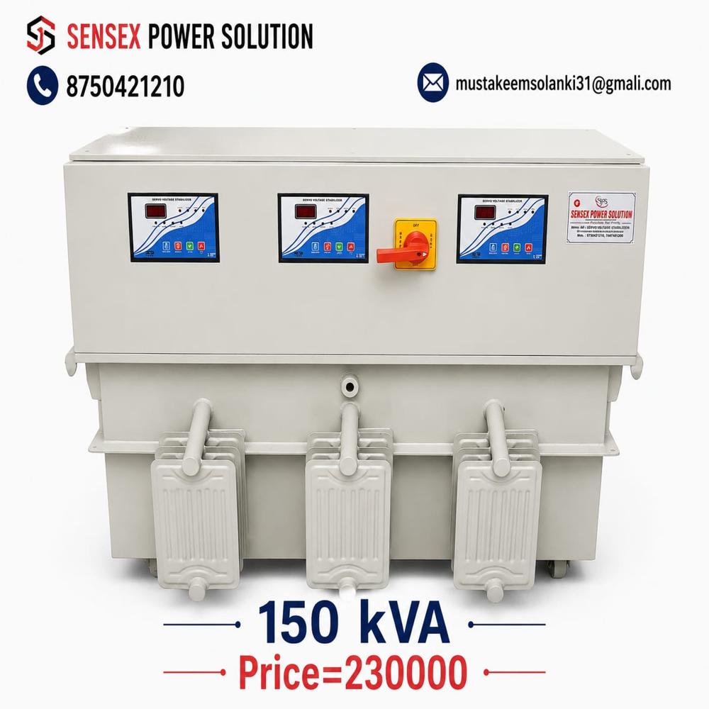 150KVA Servo Voltage Stabilizer