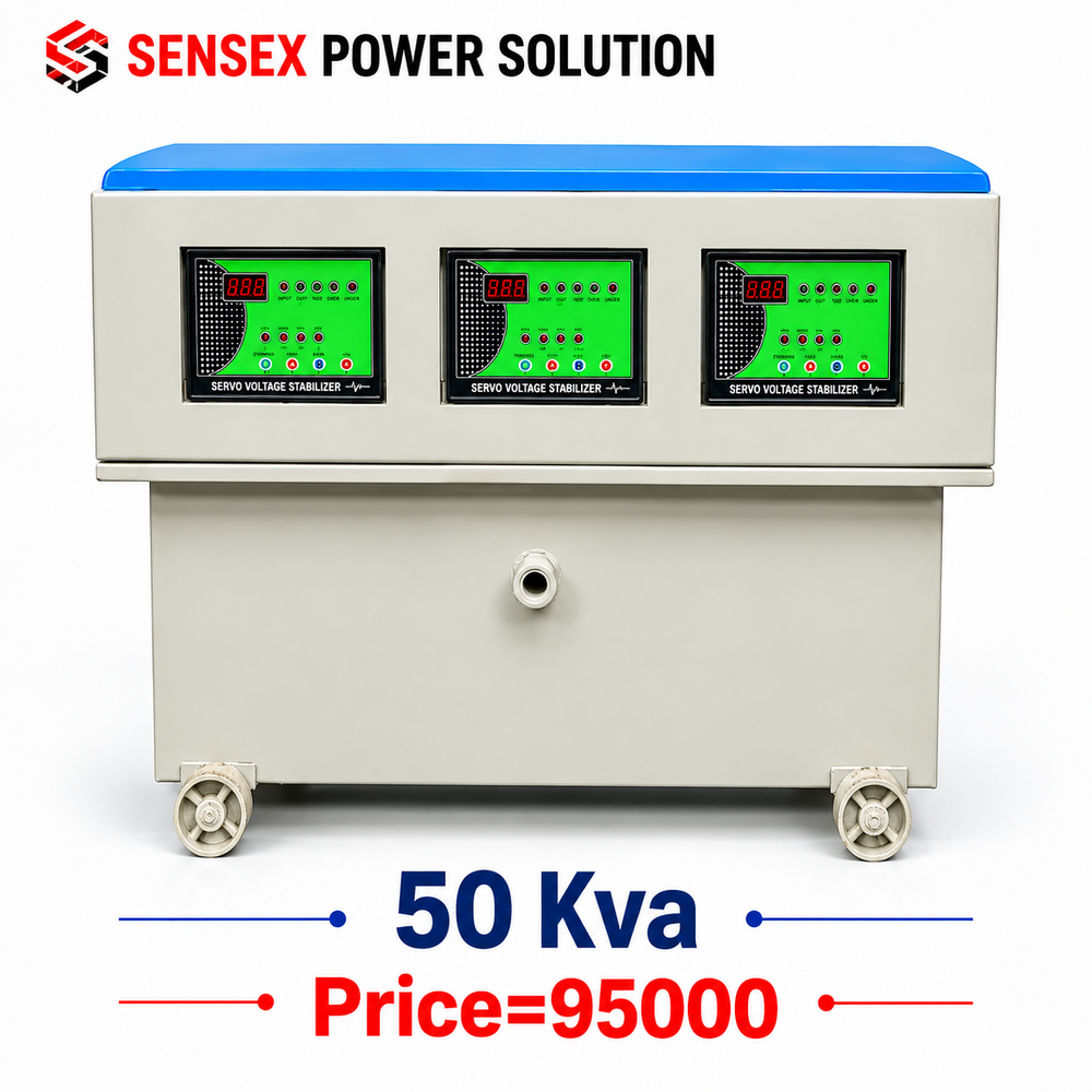 50 Kva Servo Voltage Stabilizer - Ambient Temperature: 0C-50C Celsius (Oc)