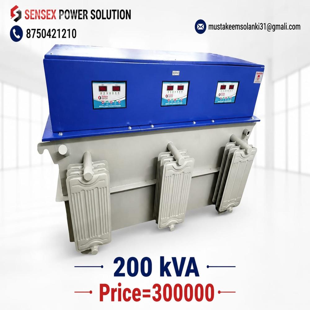 200KVA Servo Voltage Stabilizer