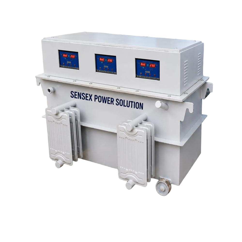 250 Kva Three Phase Servo Voltage Stabilizer - Ambient Temperature: 0C To 50C Celsius (Oc)
