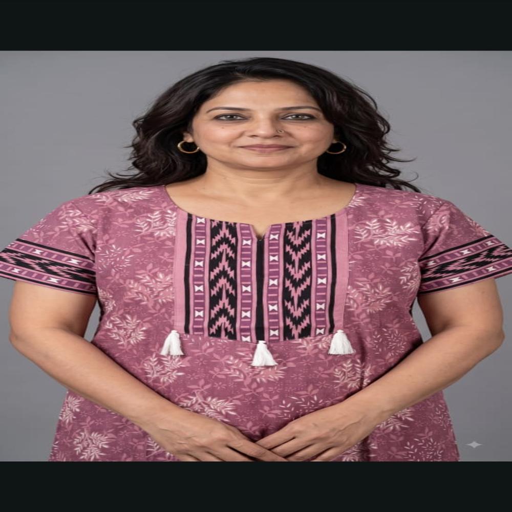 100% Pure Cotton Nighty For Women Printed Cotton Maxi Nighty - Color: Multiple Colours Available