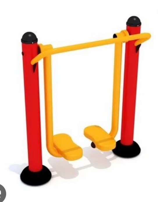 Air Walker - Mild Steel 1600x500x1150 Mm, Green-yellow | Dual User, Uv Resistant, Anti-theft Ground Bolting, En 16630 Certified
