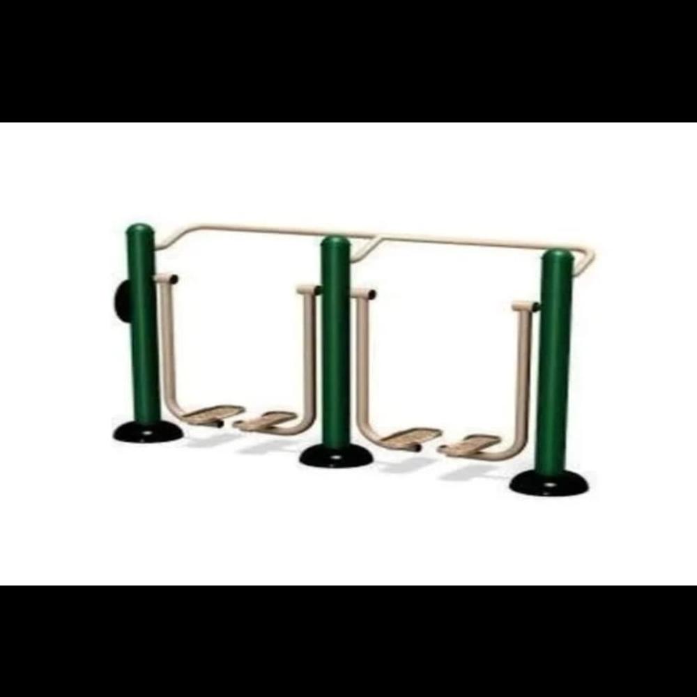Air Walker - Mild Steel 1600x500x1150 Mm, Green-yellow | Dual User, Uv Resistant, Anti-theft Ground Bolting, En 16630 Certified