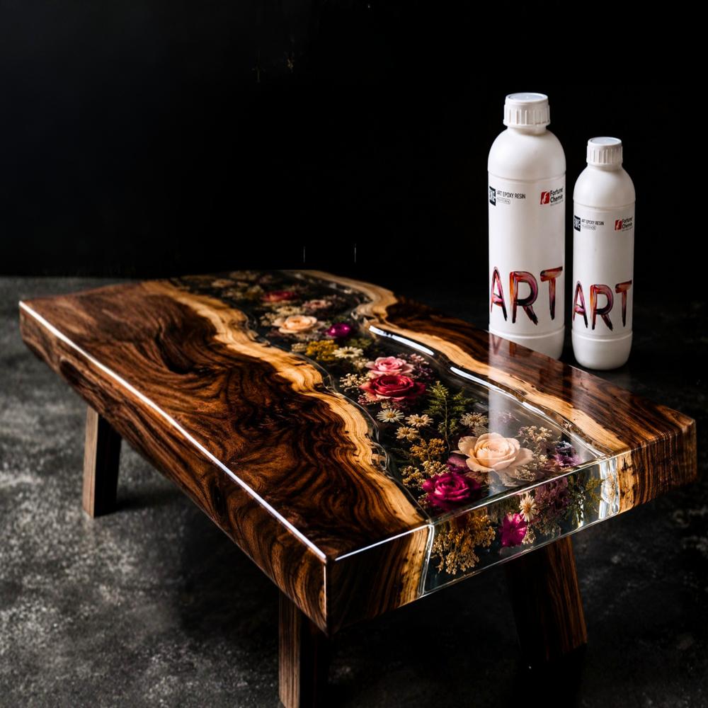 Table Top Epoxy Resin - Color: Crystal Clear (Can Be Tinted)
