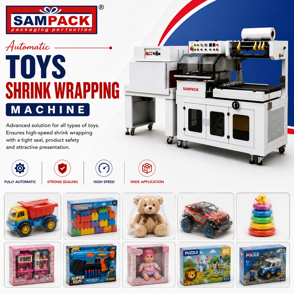Toys Shrink Wrapping Machine