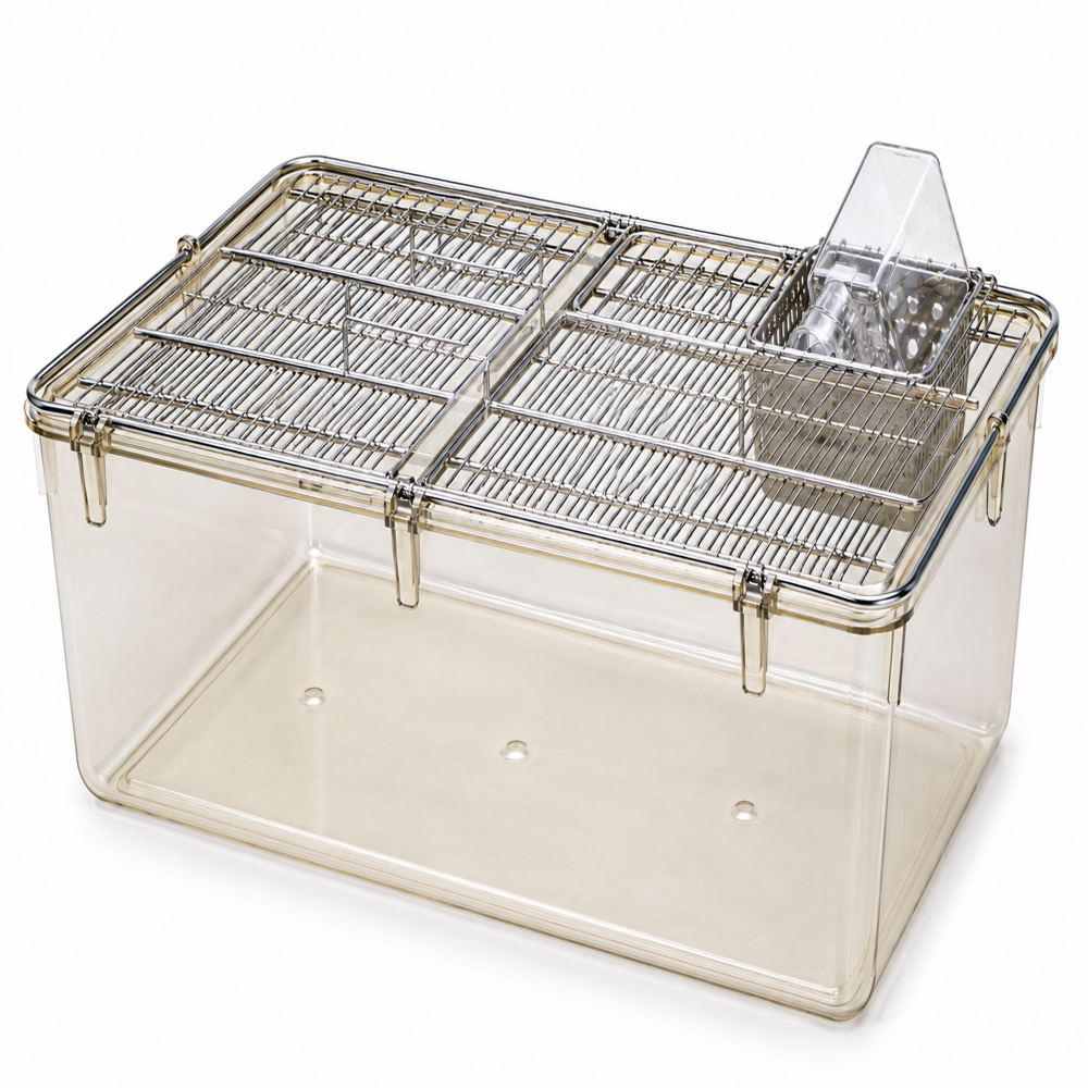 Animal Cage Twin Grill ( 430 x 270 x 150 mm )
