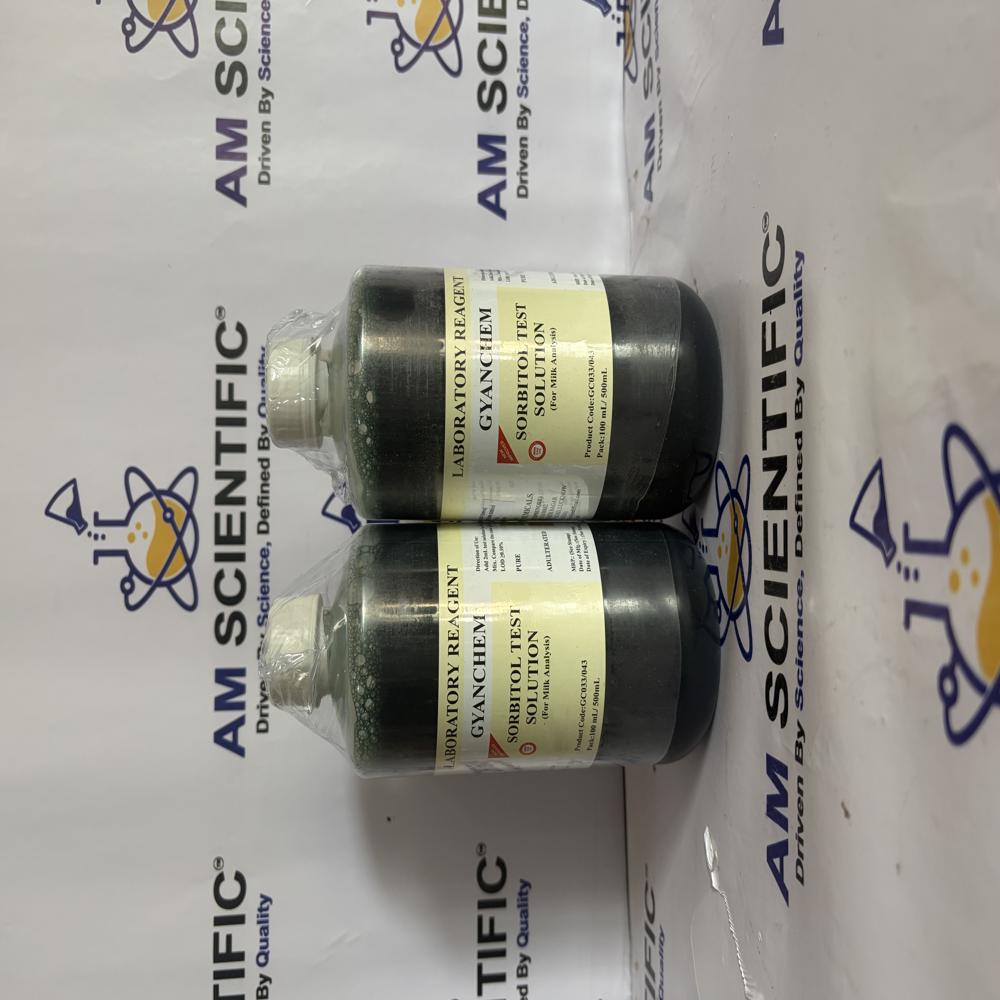 Sorbitol Test Solution For Milk Analysis 500ml - Application: Laboratory
