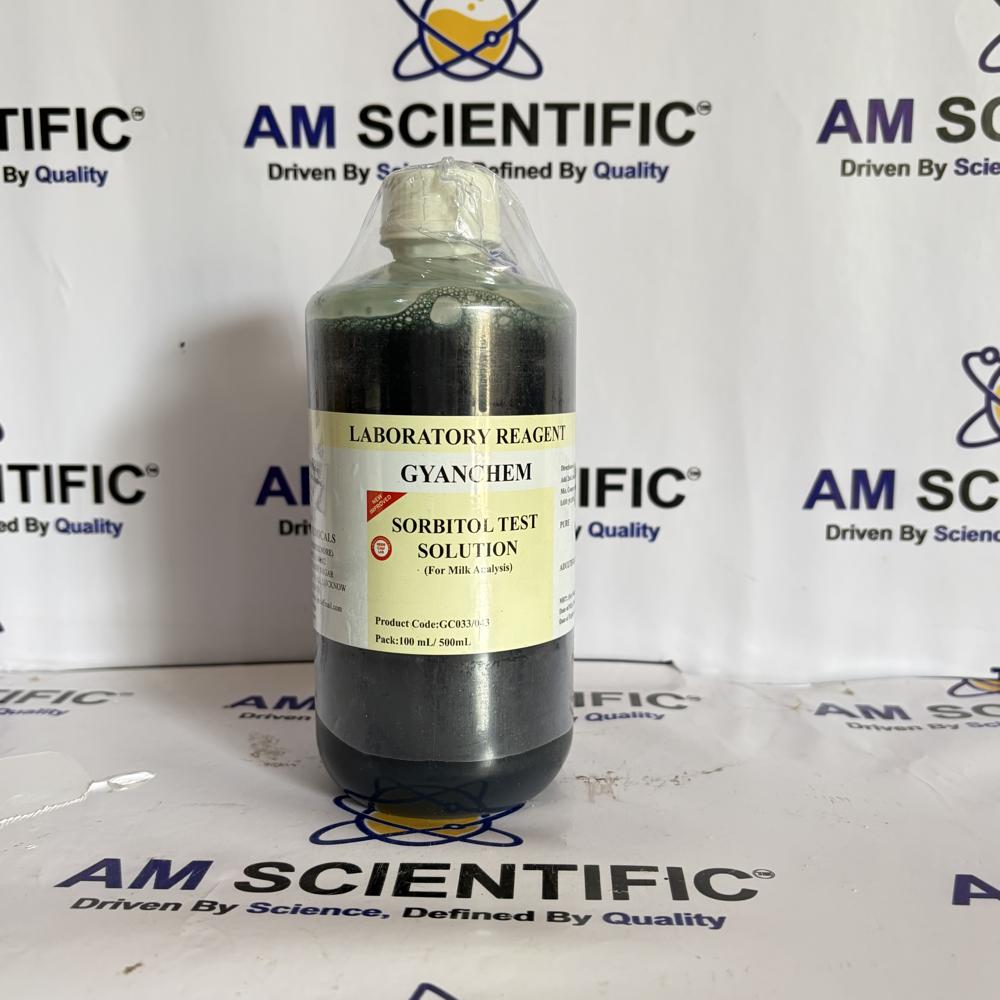 Sorbitol Test Solution For Milk Analysis 500ml - Application: Laboratory