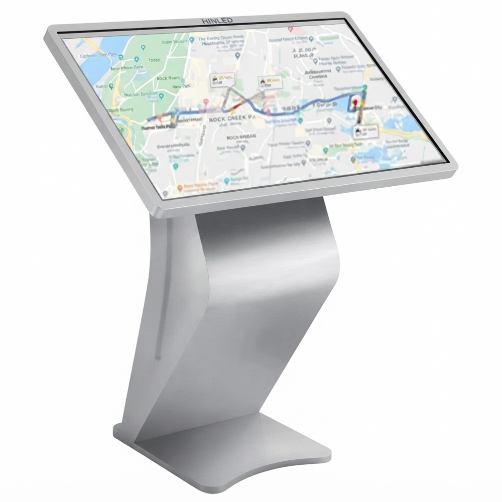 55 Inch Touch Screen Interactive Kiosk