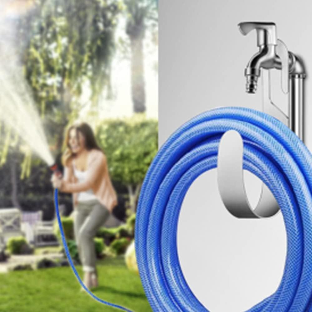 Wall mounted Garden SS Hose Hook