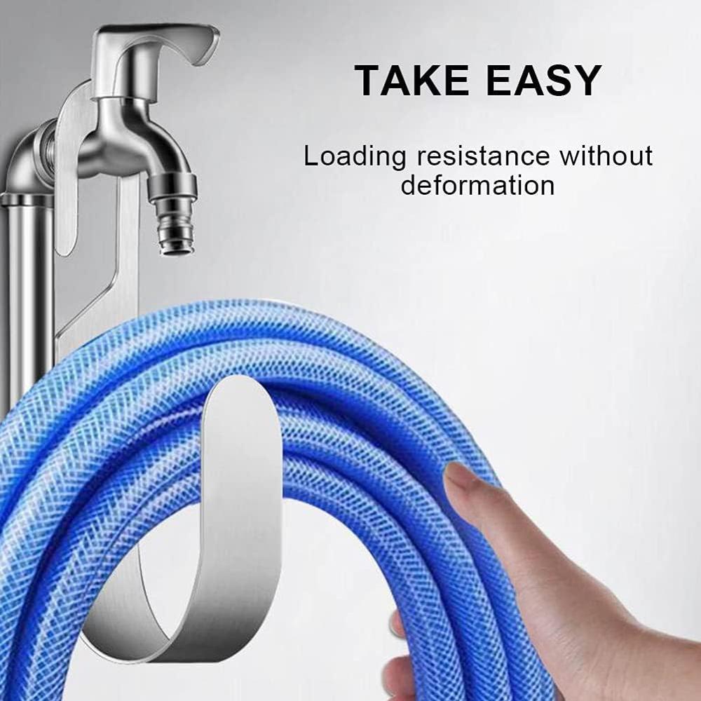 Wall mounted Garden SS Hose Hook