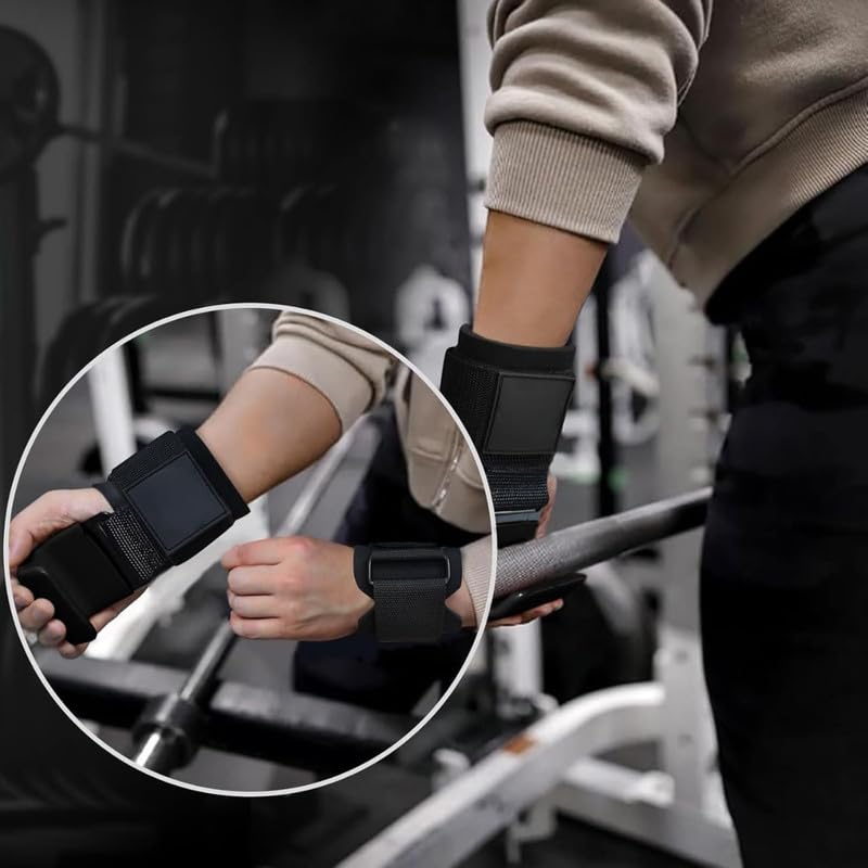 1 Pair Weight Lifting Power Hooks