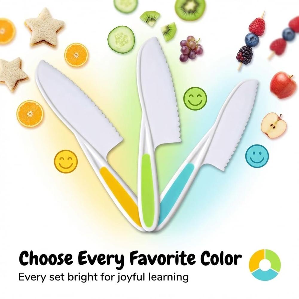 3 Pcs Kids knife Set