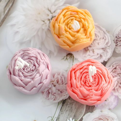 Flower Cnadle Silicone Mould