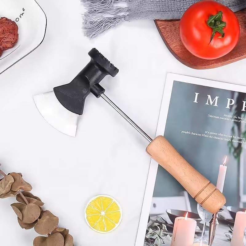 AxeShaped Mallet Tenderizer Hammer & Cutter