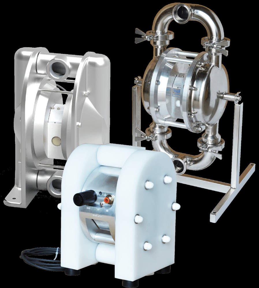 Intelligent Air Operated Diaphragm Pumps Low Energy Air Pump Patented LEAP Technology