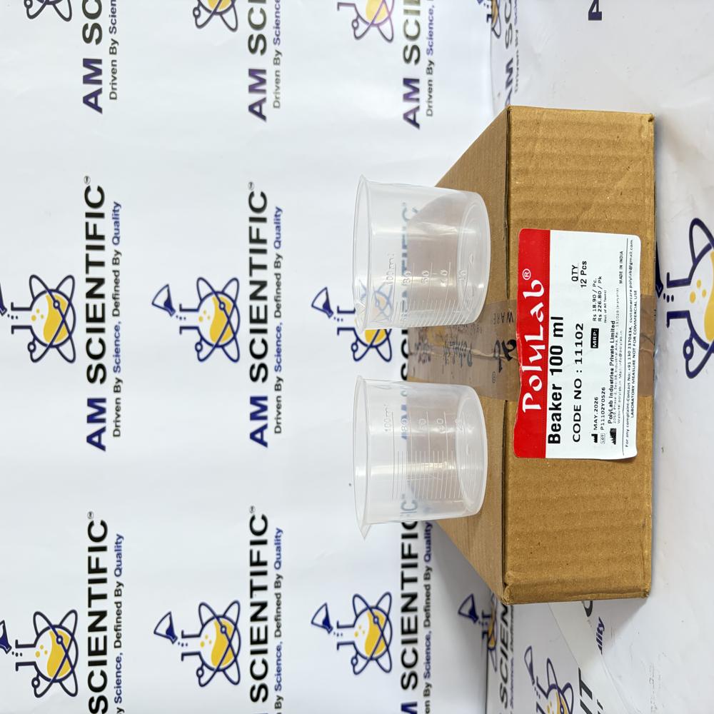 Beaker 100ml Polylab