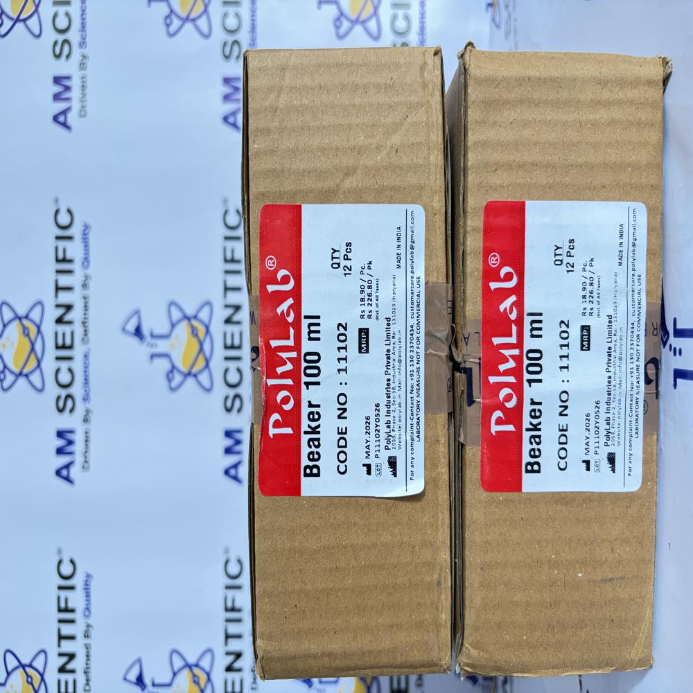 Beaker 100ml Polylab