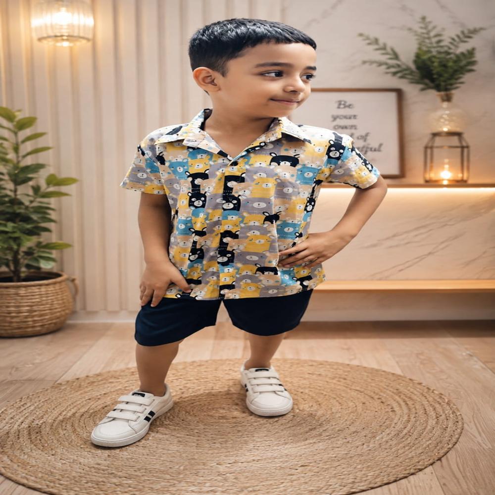 PRINTED SHIRT WITH NIKAR