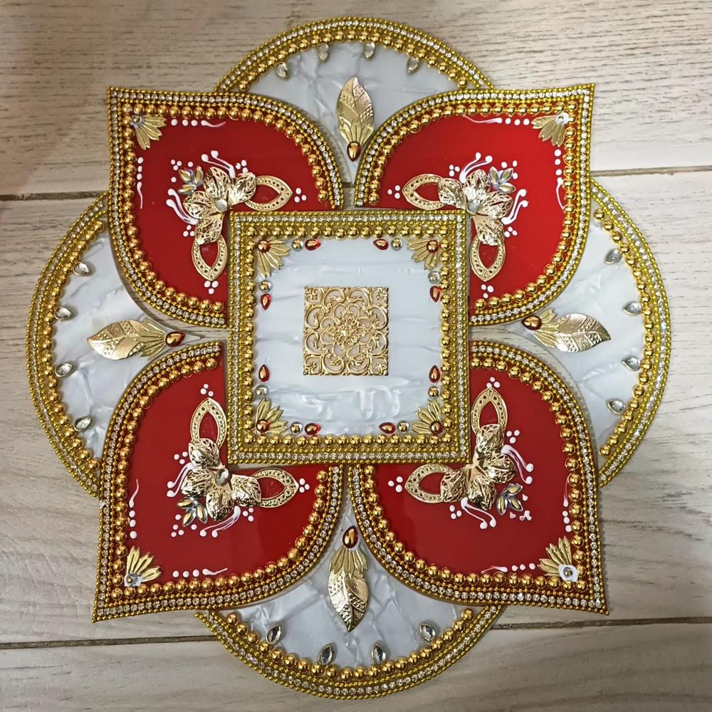 Acrylic designer Rangolies
