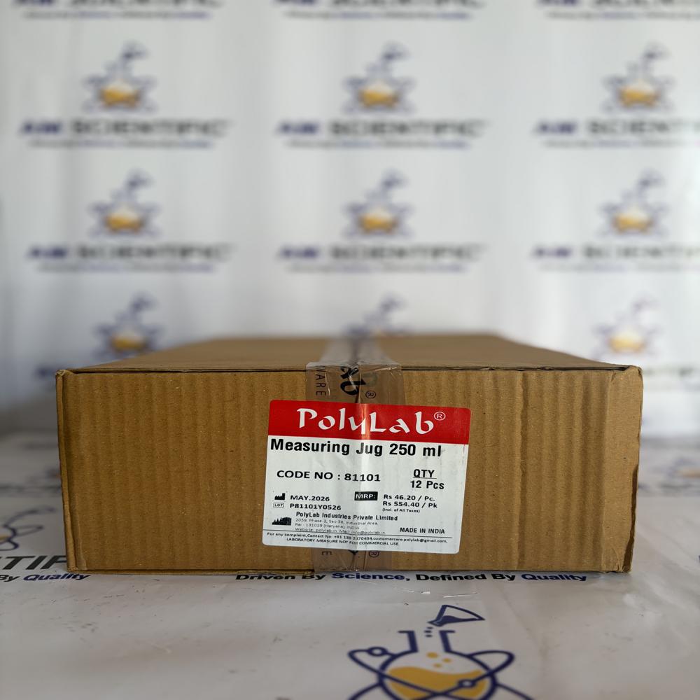 Measuring Jug 250ml Polylab - Accuracy: N/a Mg