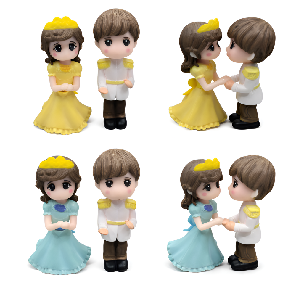 Couple Miniature Prince & Princess