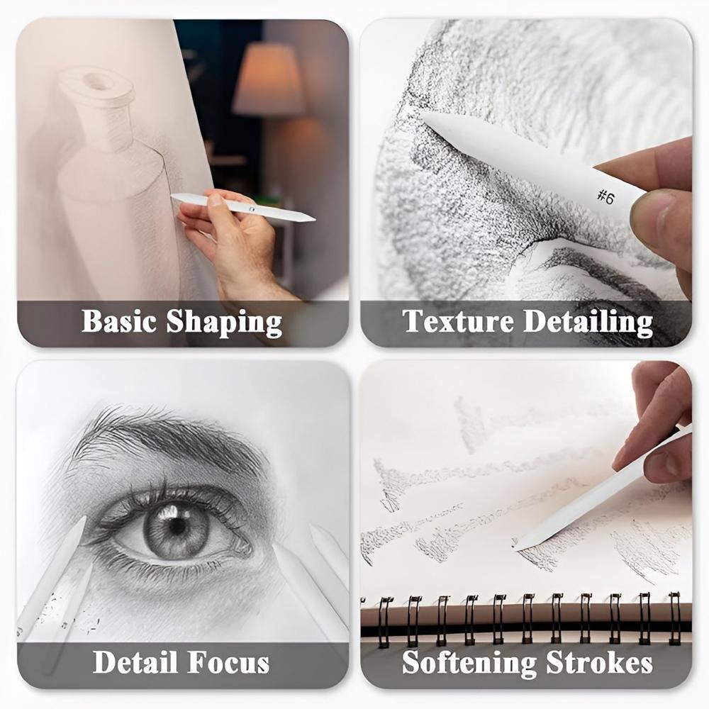 Paper Blending Stump 6pcs
