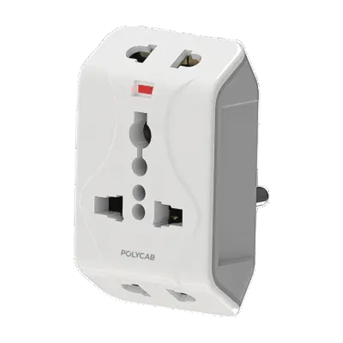 ONE UNIVERSAL + TWO 2PIN WITH SURGE PROTECTION