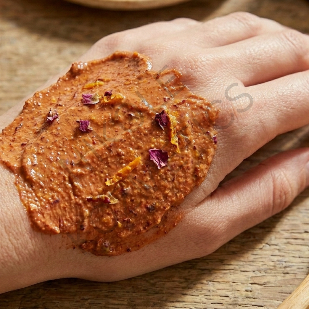 Rose & Orange Face Pack - Attributes: Smudge Proof