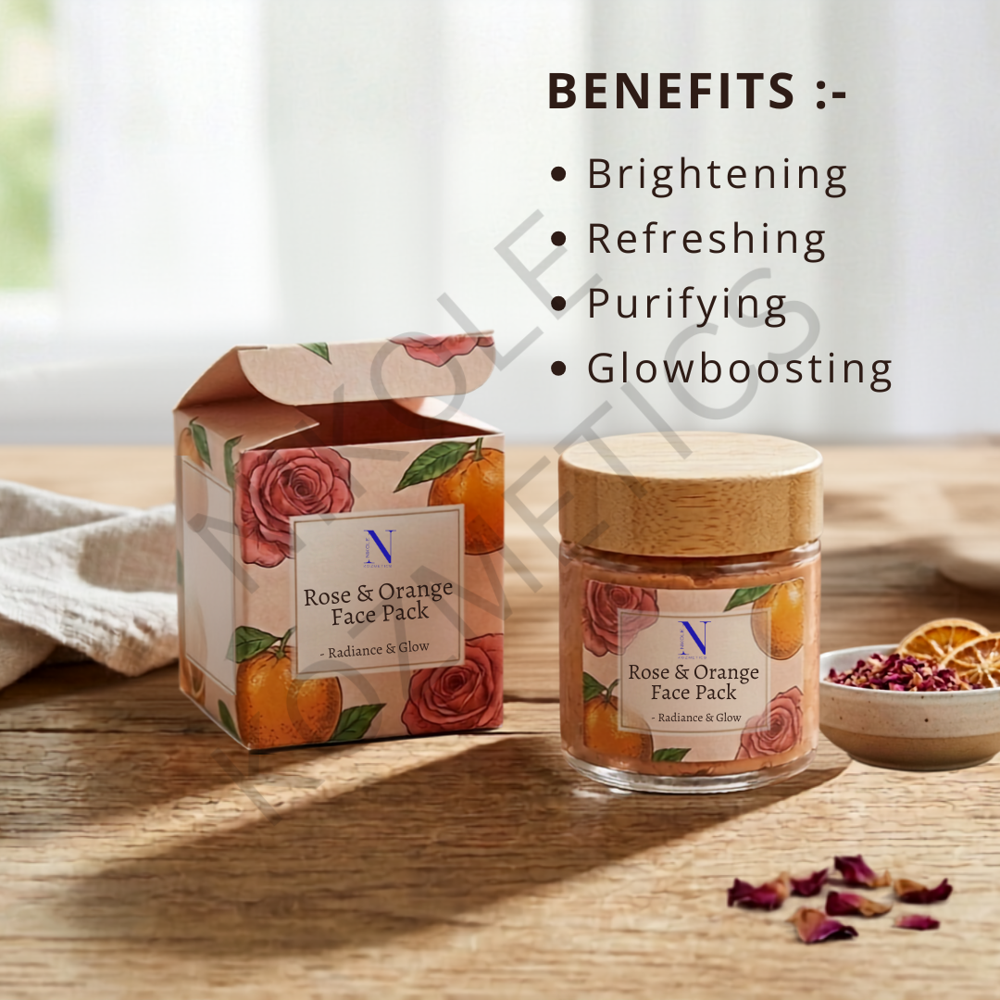 Rose & Orange Face Pack - Attributes: Smudge Proof