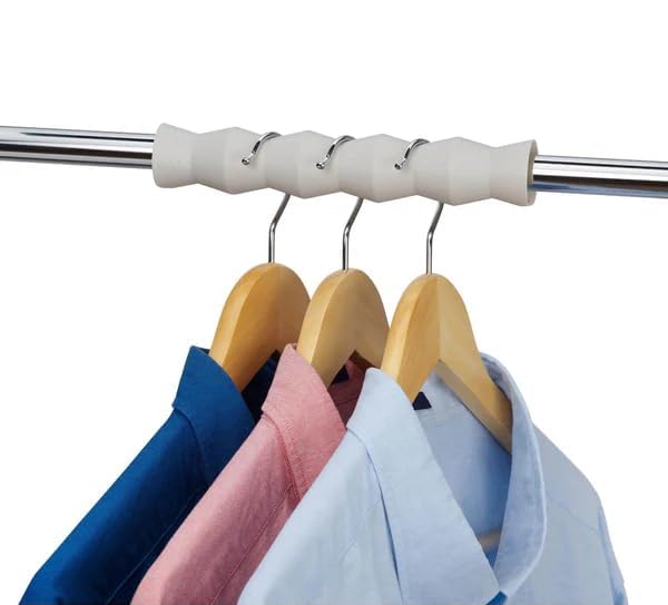 Orderly Clothes Rod Spacers Wardrobe