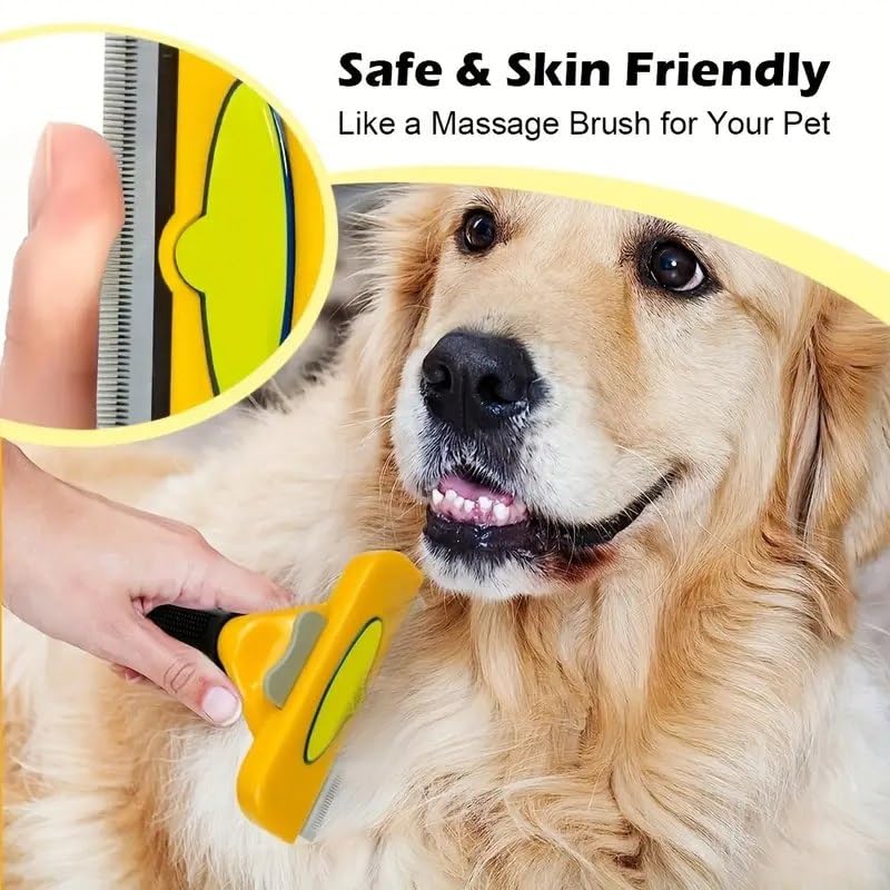 Pet Hair Removal Comb for Cats NonSlip