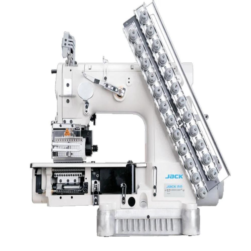 Jack JK-8009VCD Multi-Needle Elastic Insertion & Placket Chainstitch Machine