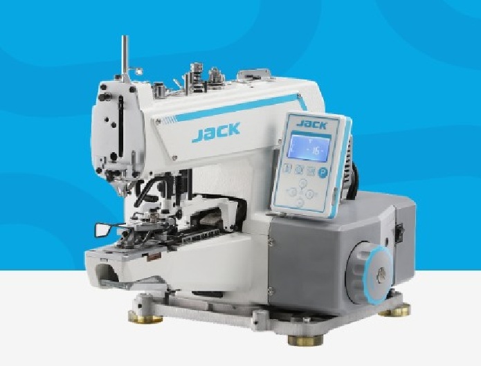 Jack JK-1377G Direct Drive High Speed Button Attaching Sewing Machine