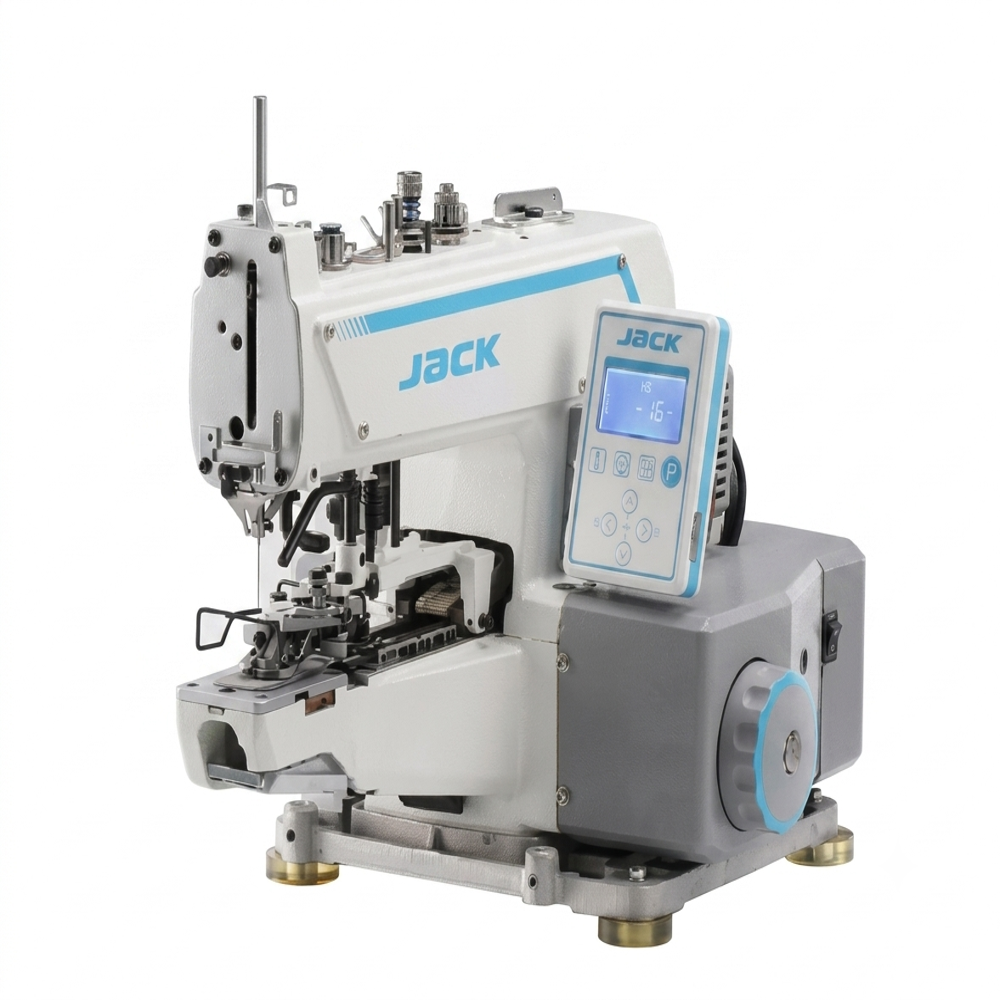 Jack JK-1377G Direct Drive High Speed Button Attaching Sewing Machine