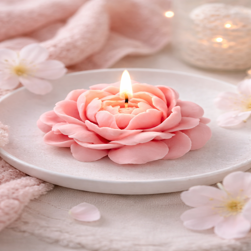 Herat Shape Silicone Candle Mould