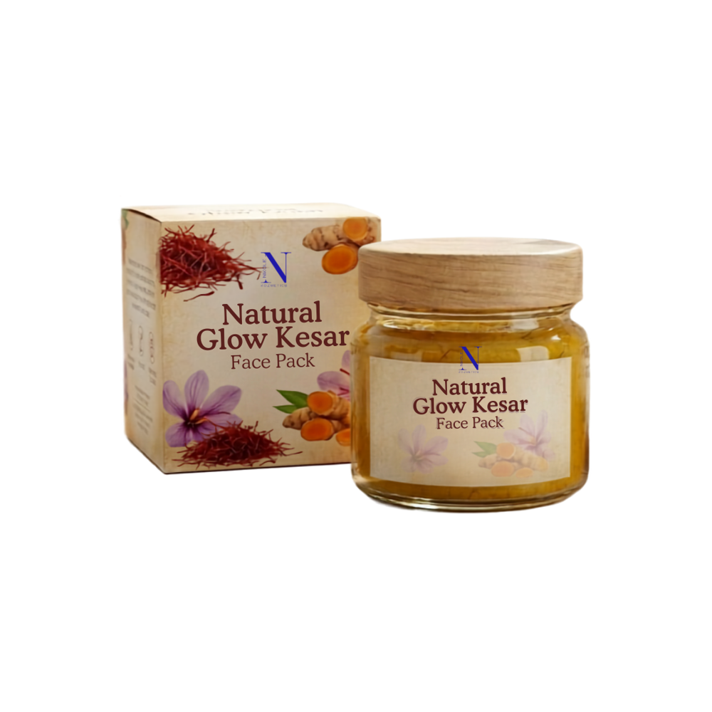 Natural Glow Kesar Face Pack - Attributes: Smudge Proof