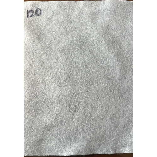 120 GSM White Non-Woven Needle Punch Fabric