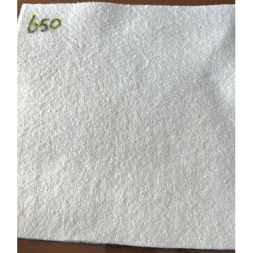 650 GSM White Non-Woven Needle Punch Fabric