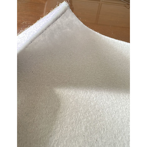 550 GSM White Non-Woven Needle Punch Fabric