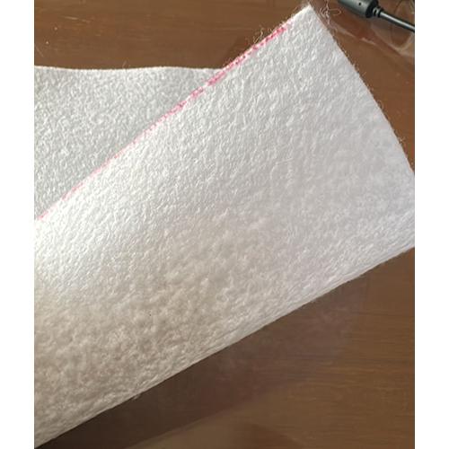350 GSM White Non-Woven Needle Punch Fabric