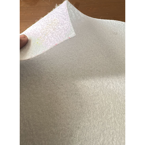 350 GSM White Non-Woven Needle Punch Fabric