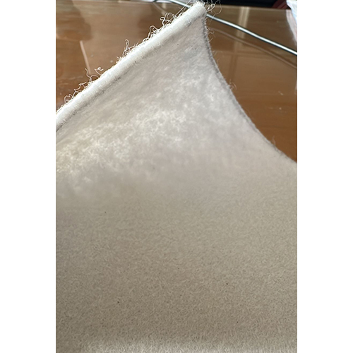 450 GSM White Non-Woven Needle Punch Fabric