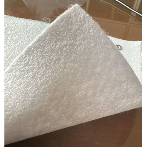 450 GSM White Non-Woven Needle Punch Fabric