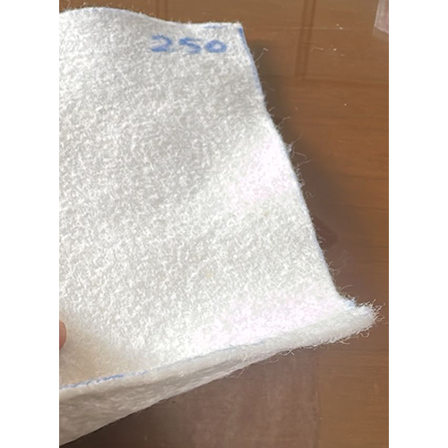 250 GSM White Non-Woven Needle Punch Fabric