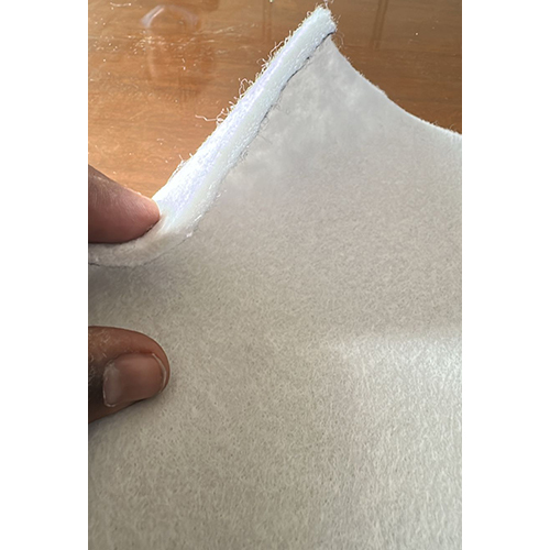 600 GSM White Non-Woven Needle Punch Fabric