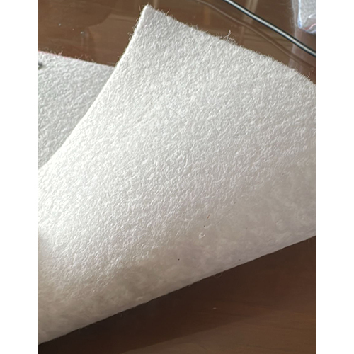 400 GSM White Non-Woven Needle Punch Fabric
