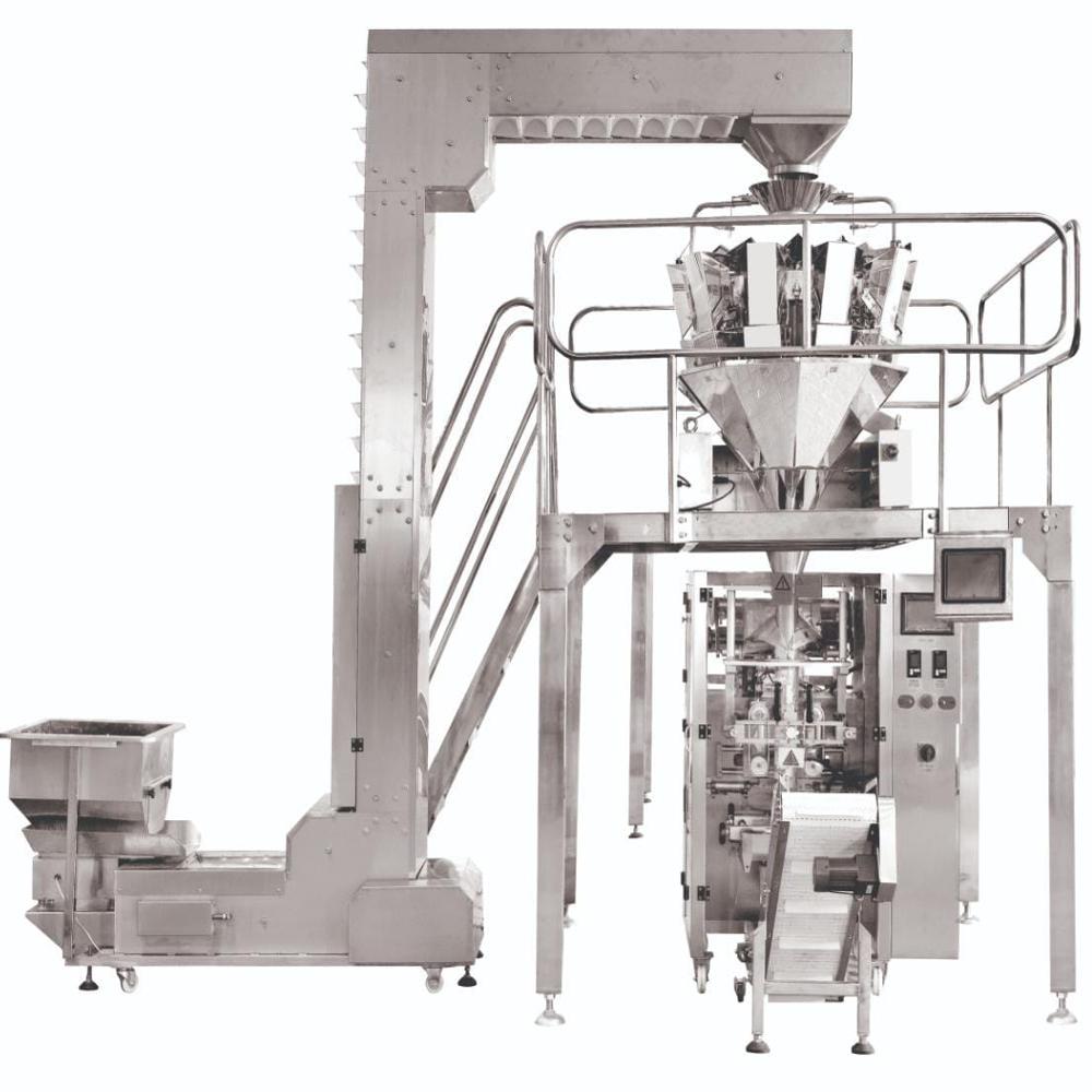 Automatic Pouch Packaging Machines with Multihead Weigher