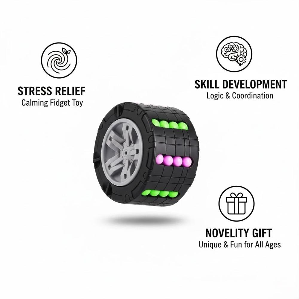 Wheel Puzzle Cube