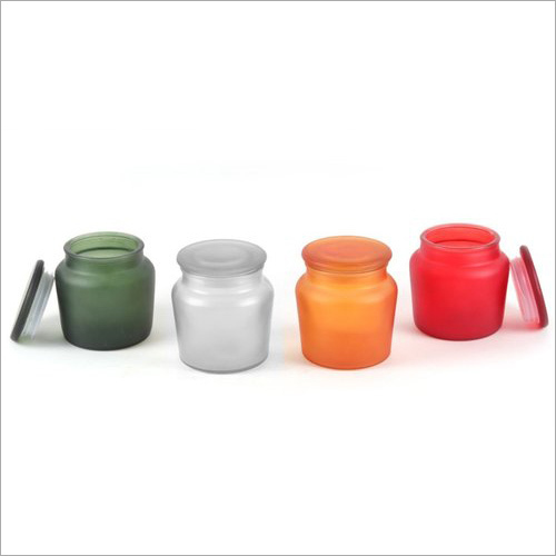 Candle Makti Glass Jars with Lid
